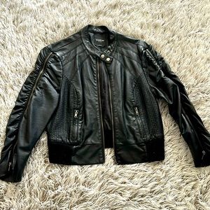 Bebe leather jacket